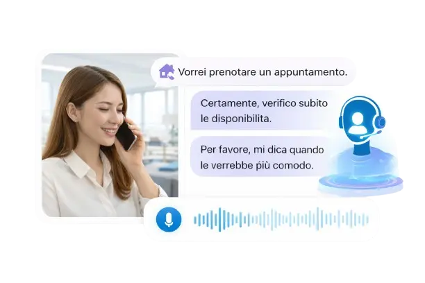 Assistenti AI Telefonico per Agenzia Immobiliare