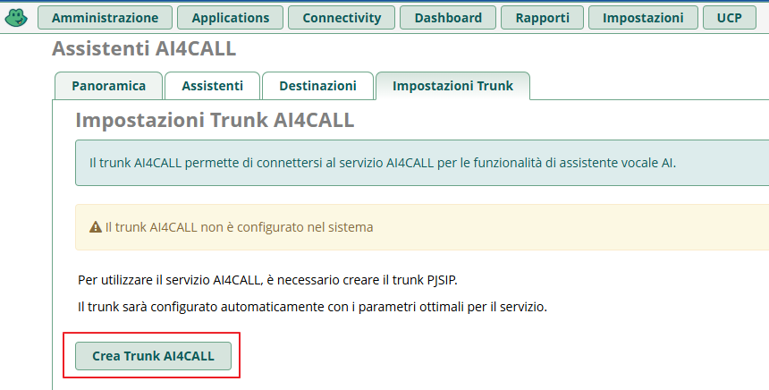 AI4CALL per FreePBX
