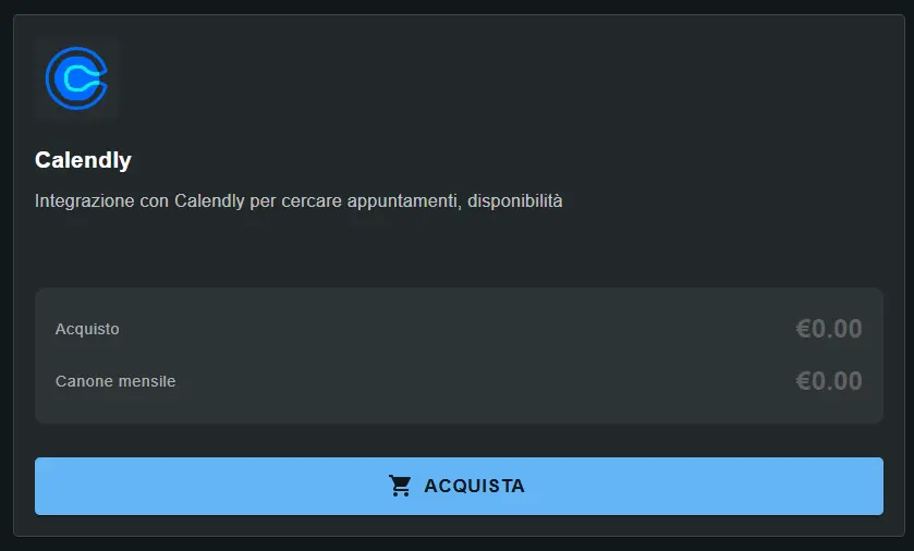 AI4CALL - MCP Calendly Configurazione