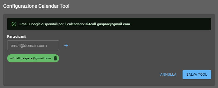 Google Calendar OAuth Flow